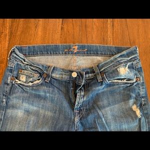 7 For all Mankind straight leg